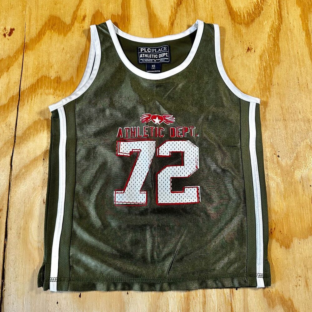 Children's Place Green Athletic Dept Jersey Tank